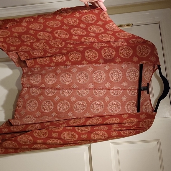 Bohemian shawl with sleeves - Picture 2 of 7